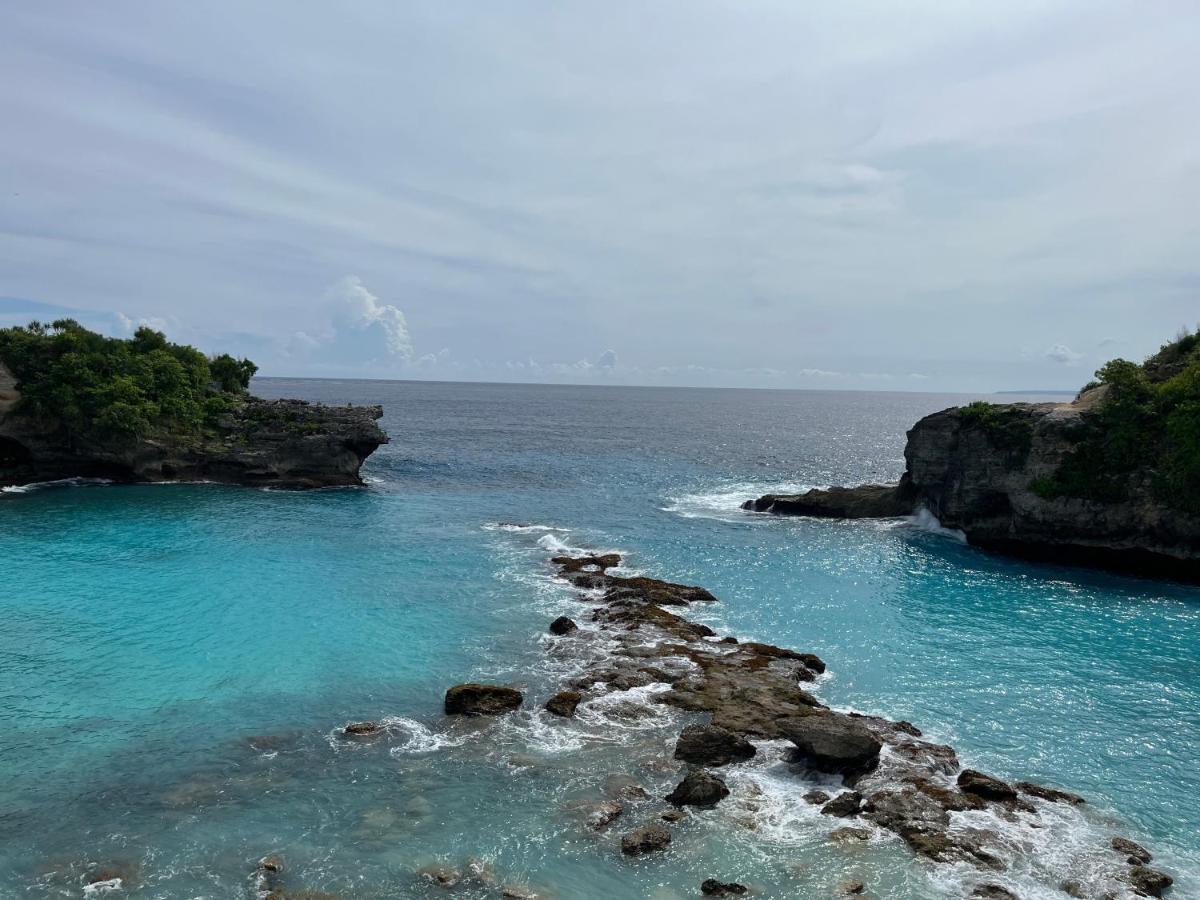 The Ocean Sunset Villas Ceningan Lembongan Exteriör bild