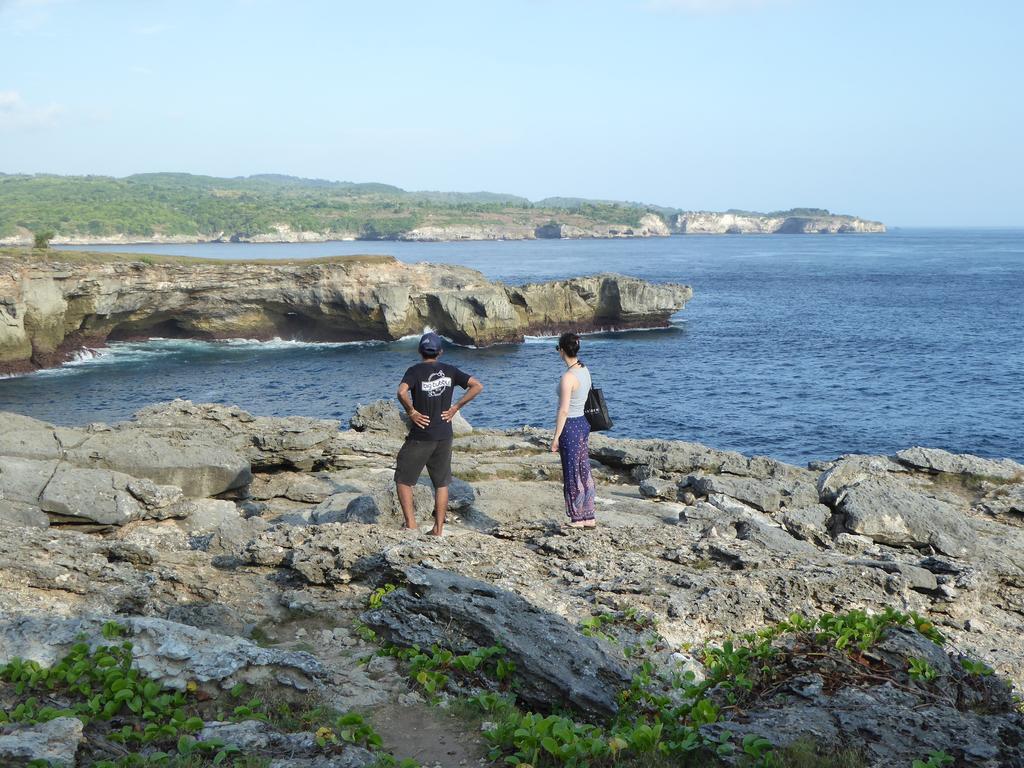 The Ocean Sunset Villas Ceningan Lembongan Exteriör bild